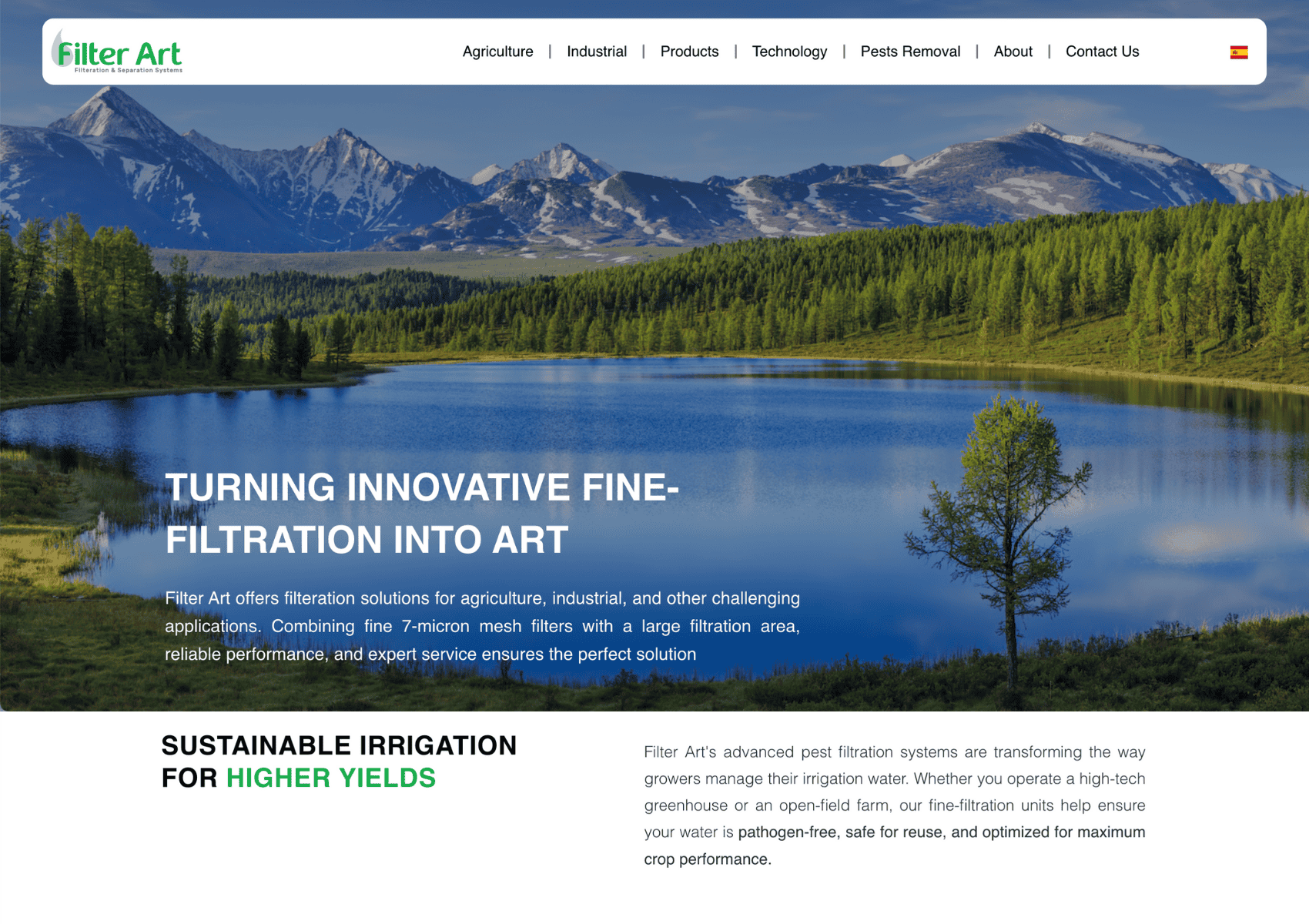 פילטר ארט- תצוגת מסך